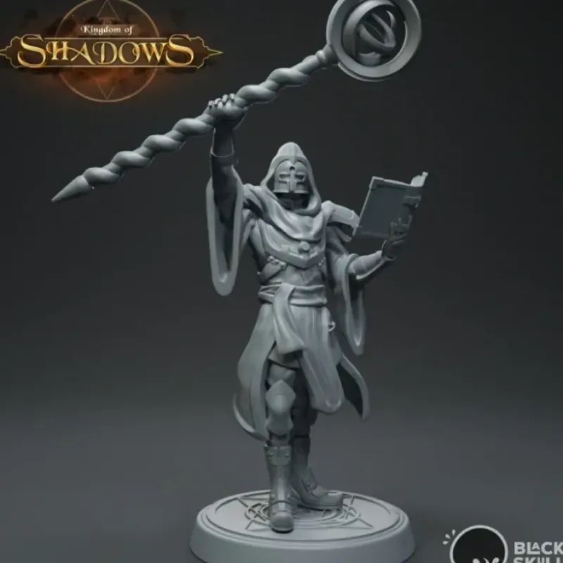 Miniature<Knight Osanne Casting - Miniature Marvels: Airplane Models & Painted Dice