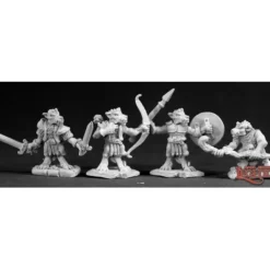 Miniature<Kobolds (4): Dark Heaven Legends RPR 03064 - Miniature Marvels: Airplane Models & Painted Dice