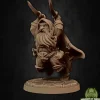 Miniature<Kogan The Raider - Miniature Marvels: Airplane Models & Painted Dice
