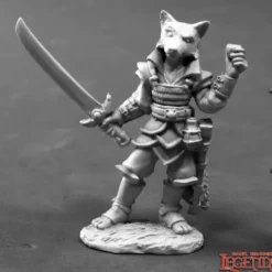 Miniature<Kogo, Male Kitsune: Dark Heaven Legends RPR 03801 - Miniature Marvels: Airplane Models & Painted Dice