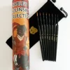 Paint<KOLINSKY SABLE BRUSH SET - Miniature Marvels: Airplane Models & Painted Dice