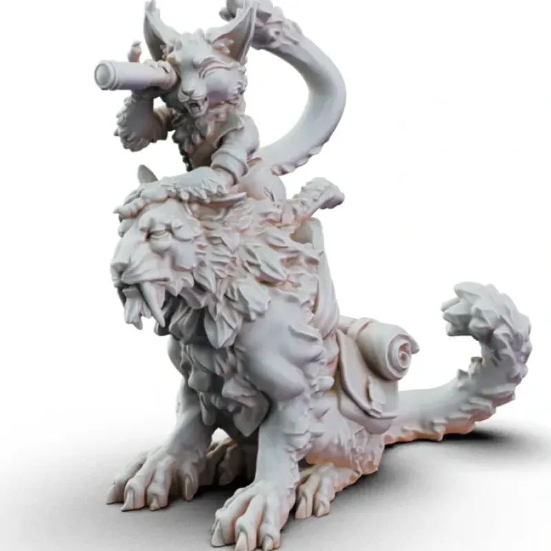 Miniature<Kottus The Trader - Miniature Marvels: Airplane Models & Painted Dice