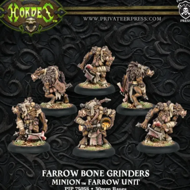 Miniature<Krielstone Bearer & Stone Scribes: Trollbloods - Unit PIP 71091 - Miniature Marvels: Airplane Models & Painted Dice