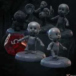 Miniature<Kryo - Miniature Marvels: Airplane Models & Painted Dice