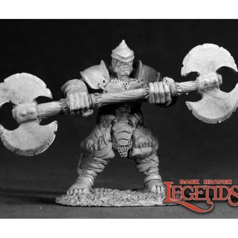 Miniature<Kurz, Orc Fighter: Dark Heaven Legends RPR 03003 - Miniature Marvels: Airplane Models & Painted Dice