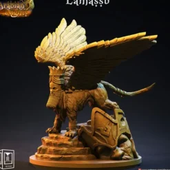 Miniature<Lamassu - Miniature Marvels: Airplane Models & Painted Dice