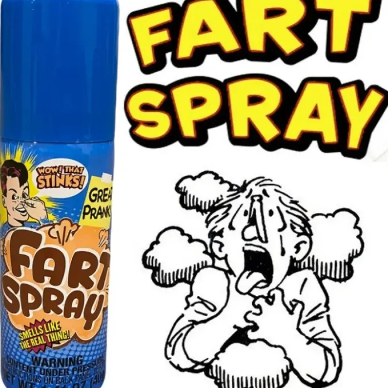 Egpull<Large Fart Spray Can - Stinky Prank Gag Joke ~ Made in Spain - 1.76 oz Size! - Miniature Marvels: Airplane Models & Painted Dice