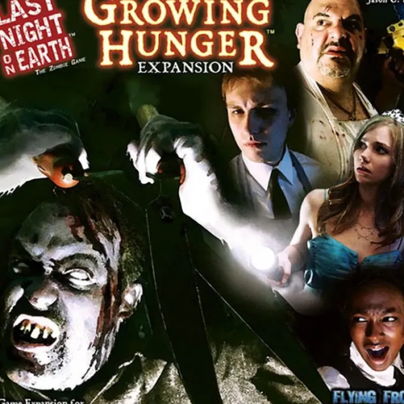 Board Game<Last Night on Earth: Growing Hunger Expansion FFP 0103 - Miniature Marvels: Airplane Models & Painted Dice