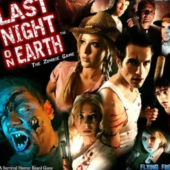 Board Game<Last Night on Earth: The Zombie Game FFP 0101 - Miniature Marvels: Airplane Models & Painted Dice