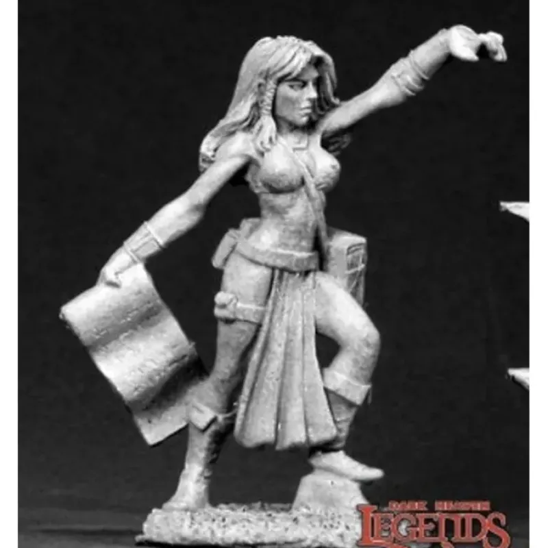 Miniature<Laurana, Sorceress: Dark Heaven Legends RPR 02621 - Miniature Marvels: Airplane Models & Painted Dice