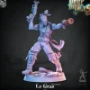 Miniature<Le Gres (Gunslinger) - Miniature Marvels: Airplane Models & Painted Dice