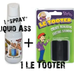 Egpull<LE TOOTER - fart machine Pooter + 1 LIQUID ASS SPRAY - Miniature Marvels: Airplane Models & Painted Dice