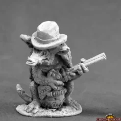 Miniature<Leatherhide, Armadillo Man: Chronoscope RPR 50320 - Miniature Marvels: Airplane Models & Painted Dice