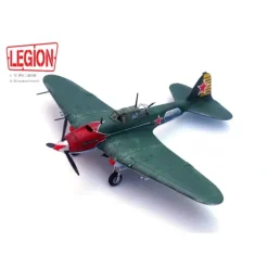 Airplane Model*Legion Models 14629LD 1:72 Ilyushin Il-2 Sturmovik Soviet Air Force VVS-KBF Nelson Stepanyan - Miniature Marvels: Airplane Models & Painted Dice