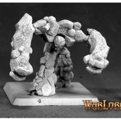 Miniature<Lesser Earth Elemental: Warlord RPR 14444 - Miniature Marvels: Airplane Models & Painted Dice