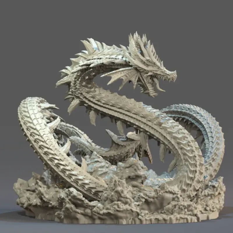 Miniature<Leviathan - Miniature Marvels: Airplane Models & Painted Dice