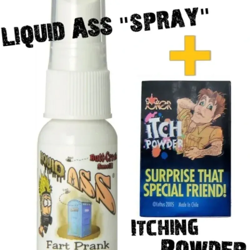 Egpull<Liquid Ass spray + Itching Powder ~ ( COMBO ) - Miniature Marvels: Airplane Models & Painted Dice