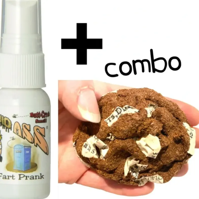 Egpull<Liquid Ass Spray Bottle + HIGH QUALITY Homemade Fake Crap Poop Turd ~ ( combo ) - Miniature Marvels: Airplane Models & Painted Dice