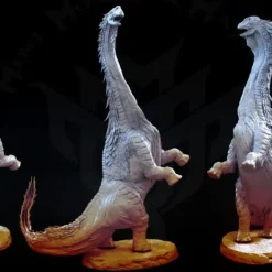 Miniature<Long Neck Standing - Miniature Marvels: Airplane Models & Painted Dice