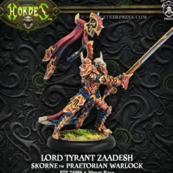 Miniature<Lord Tyrant Zaadesh: Skorne - Warlock PIP 74099 - Miniature Marvels: Airplane Models & Painted Dice
