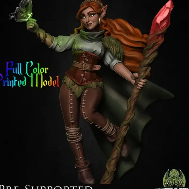 Miniature<Loreil Softvale - Miniature Marvels: Airplane Models & Painted Dice