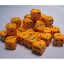Dice<Lotus: Speckled 36d6 12mm Dice Block CHX 25912 - Miniature Marvels: Airplane Models & Painted Dice