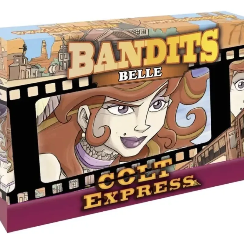 Board Game<Ludonaute: Colt Express Bandit Pack - Belle Expansio ASM COLT05 - Miniature Marvels: Airplane Models & Painted Dice