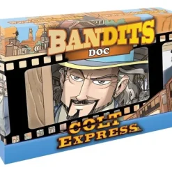 Board Game<Ludonaute: Colt Express Bandit Pack - Doc Expansion ASM COLT08 - Miniature Marvels: Airplane Models & Painted Dice