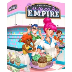 Board Game<Ludonova: Cupcake Empire ASM LDNV03 - Miniature Marvels: Airplane Models & Painted Dice