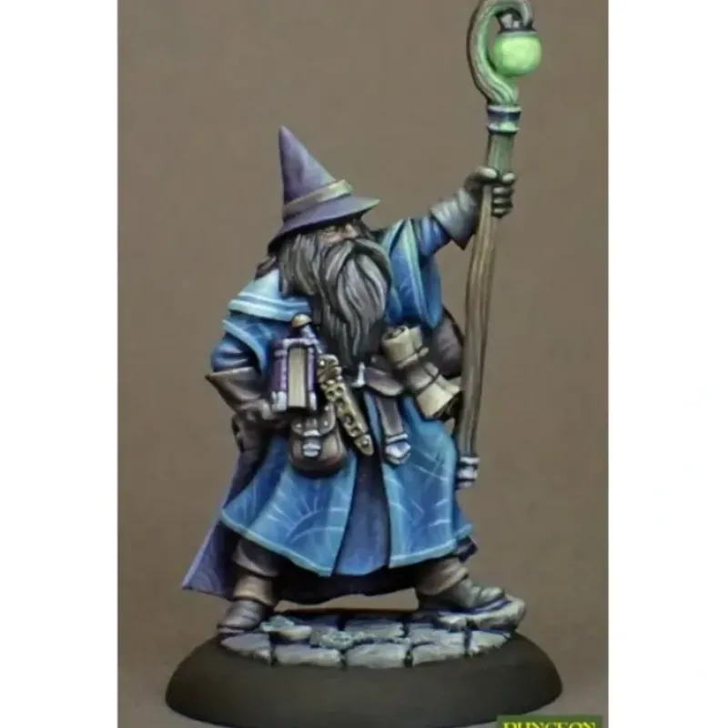 Miniature<Luwin Phost, Wizard: Dungeon Dwellers RPR 07008 - Miniature Marvels: Airplane Models & Painted Dice