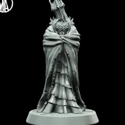 Miniature<Mad Queen Idle - Miniature Marvels: Airplane Models & Painted Dice