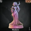 Miniature<Madame - Miniature Marvels: Airplane Models & Painted Dice