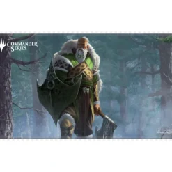 Accessories<Magic the Gathering CCG: Commander Series - Release 1 - Mono Color - Q1 2024 Stitched Edge Playmat Fynn - Miniature Marvels: Airplane Models & Painted Dice