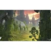 Accessories<Magic the Gathering CCG: Ravnica Remastered Playmat from the Gruul Clans - Miniature Marvels: Airplane Models & Painted Dice