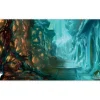 Accessories<Magic the Gathering CCG: Ravnica Remastered Playmat from the Simic Combine - Miniature Marvels: Airplane Models & Painted Dice