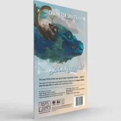 Role-playing Game<Magical Kitties Save the Day! Character Sheets Pad (Magical Kitties 2E) ATG AG3112 - Miniature Marvels: Airplane Models & Painted Dice