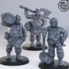 Miniature<Male Townfolk - Miniature Marvels: Airplane Models & Painted Dice