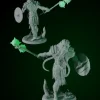 Miniature<Mammothodon Attacking - Miniature Marvels: Airplane Models & Painted Dice