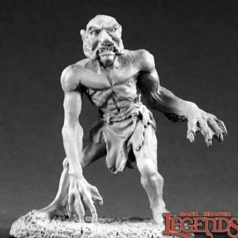 Miniature<Marsh Troll: Dark Heaven Legends RPR 02108 - Miniature Marvels: Airplane Models & Painted Dice