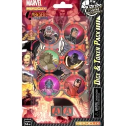 Miniature<Marvel HeroClix: Avengers Forever Dice & Token Pack Ant-Man WZK 84857 - Miniature Marvels: Airplane Models & Painted Dice