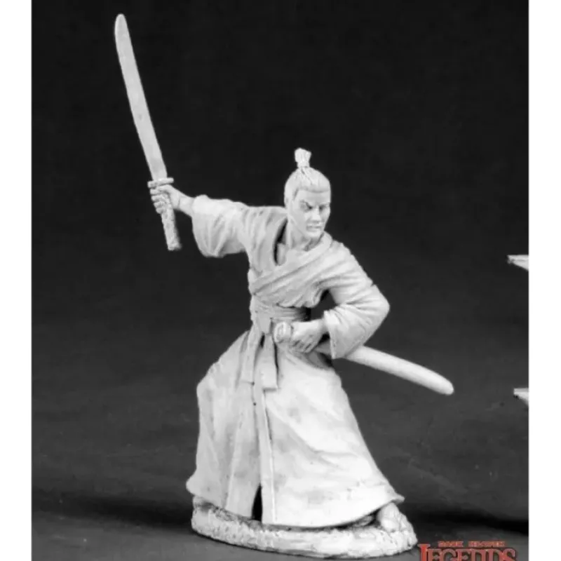 Miniature<Masaki, Ronin: Dark Heaven Legends RPR 03524 - Miniature Marvels: Airplane Models & Painted Dice