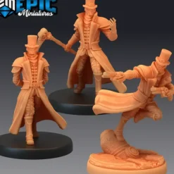 Miniature<Masked Baron - Miniature Marvels: Airplane Models & Painted Dice