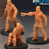 Miniature<Masked Murders - Miniature Marvels: Airplane Models & Painted Dice