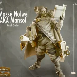 Miniature<Masse Nolwe AKA Mansol - Miniature Marvels: Airplane Models & Painted Dice