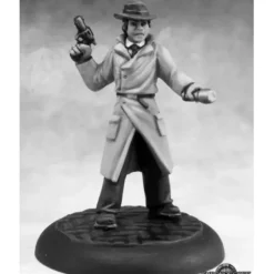 Miniature<Max Graves, Pulp Era Investigator: Chronoscope RPR 50294 - Miniature Marvels: Airplane Models & Painted Dice