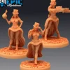 Miniature<Mechanic Victoria - Miniature Marvels: Airplane Models & Painted Dice