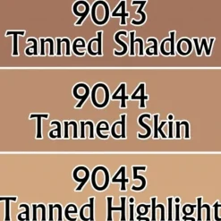 Paint<Medium Skin Tone: MSP Triads RPR 09715 - Miniature Marvels: Airplane Models & Painted Dice