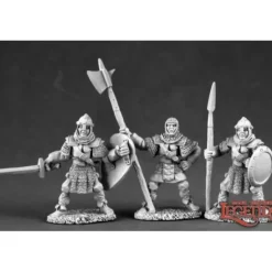 Miniature<Men At Arms (3): Dark Heaven Legends RPR 03509 - Miniature Marvels: Airplane Models & Painted Dice