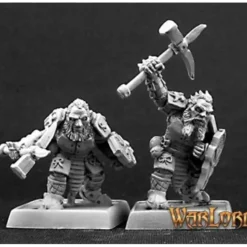 Miniature<Mercenary Dark Dwarves (9): Warlord RPR 06181 - Miniature Marvels: Airplane Models & Painted Dice