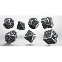 Dice<Metal Dwarven Dice Set (7) QWS SMDW35 - Miniature Marvels: Airplane Models & Painted Dice